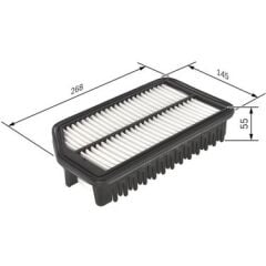 BOS-F026400445 Filtre Hava-(Hyundai İ30 2012-/1.6 Crdı Dizel /Kia Ceed 2012-/1.6 Crdı Dizel) - 28113-A5800