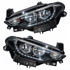 Ayfar  / Fiat Egea Sağ Sol Far Siyah Motorlu Ledli HB-Sw-Sedan  51984489  -  52145159