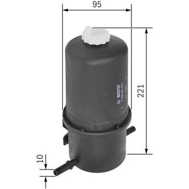 BOS-F026402853 Yakıt Filtresi Vw Crafter 2,0Tdı - 2H0127401