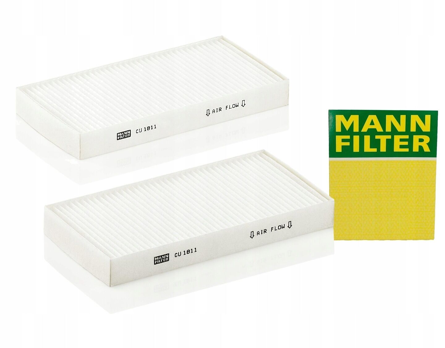 MANN-CU1811-2 - Kabin (Polen) Filtresi Çiftli (Jeep Cherokee III 2008-) K68033193AA