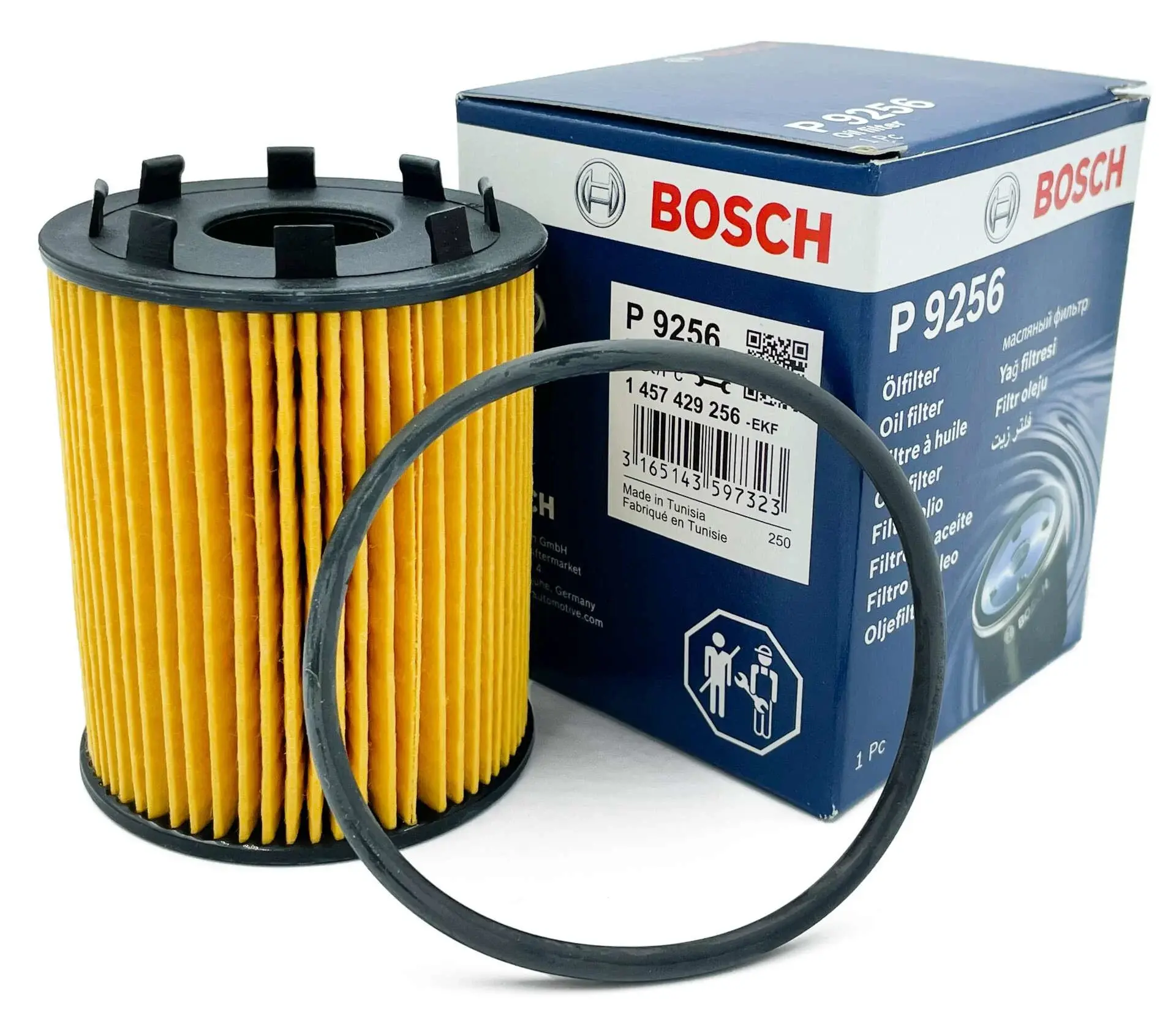 Bosch 1457429256 1.3 Yağ Filtresi Opel Corsa C-D-E-Astra H-Combo C-D-Meriva A-Agıla-Tıgra 1.3 Cdtı Fiat Albea-Doblo-Palio 73500049-5650342-95516104-650190
