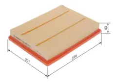 BOS-F026400672 Hava Filtresi Benzin-Dizel Ford Focus 18- - JX619601AA