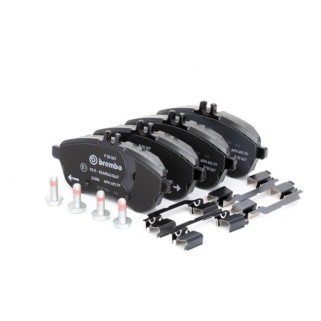 TRW-GDB2472 - Fren Balatası Arka Mercedes W206 A0004201304