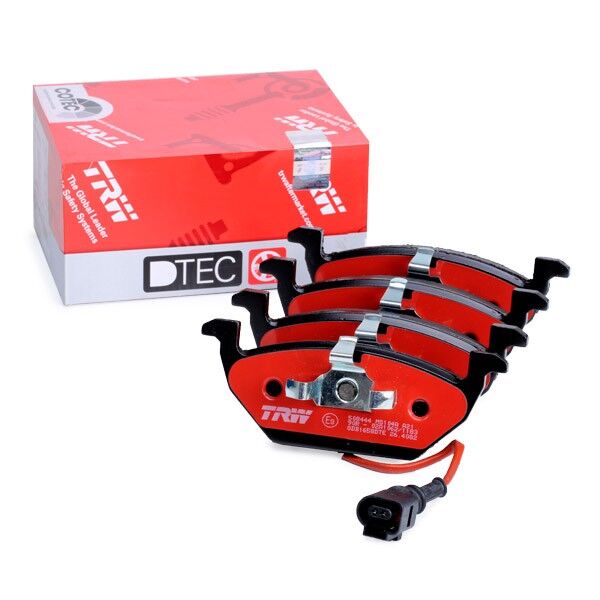 TRW-GDB1658DTE - Ön Fren Balatası-Kablolu- (Vw Golf 98-06 Polo 02-05 Audi A3 97-03 Seat Leon 00-06 Skoda Octavia 97-11) 1J0698151G