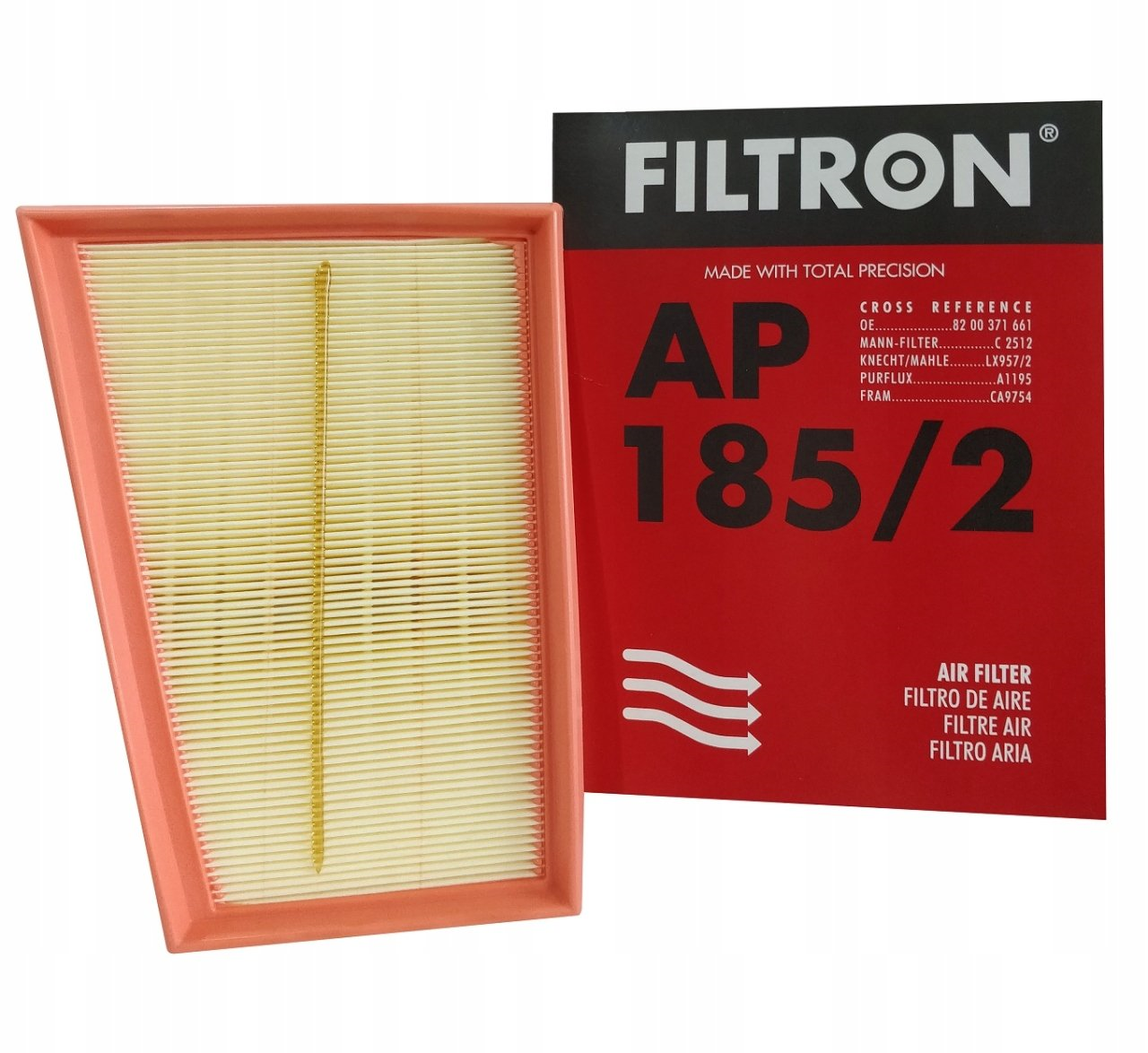 FILTRON-AP185/2 - Filtre Hava (Renault Megane II 1.5Dci 1.6 2.0 2.0Dci) 8200371661