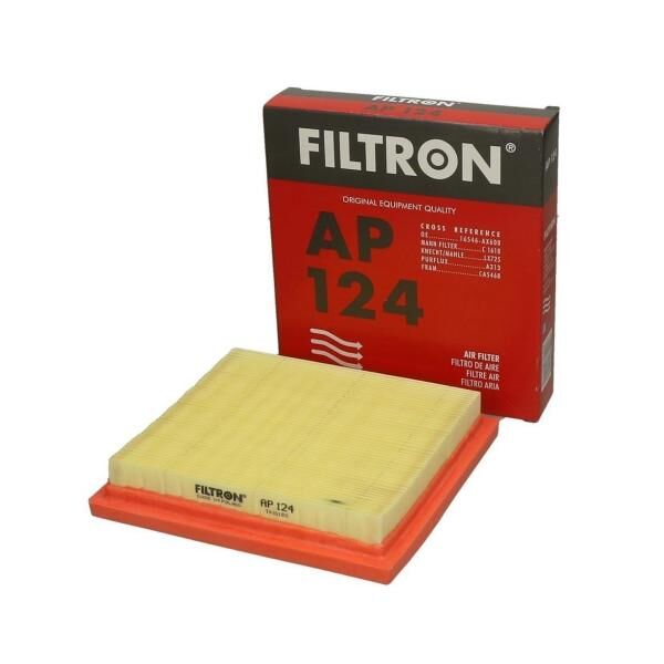 FILTRON-AP124 - Filtre Hava-(Nissan Micra-K11 92/02/Micra-K12 03/10/Note 07/11 1.4 Benzinli) 16546AX600