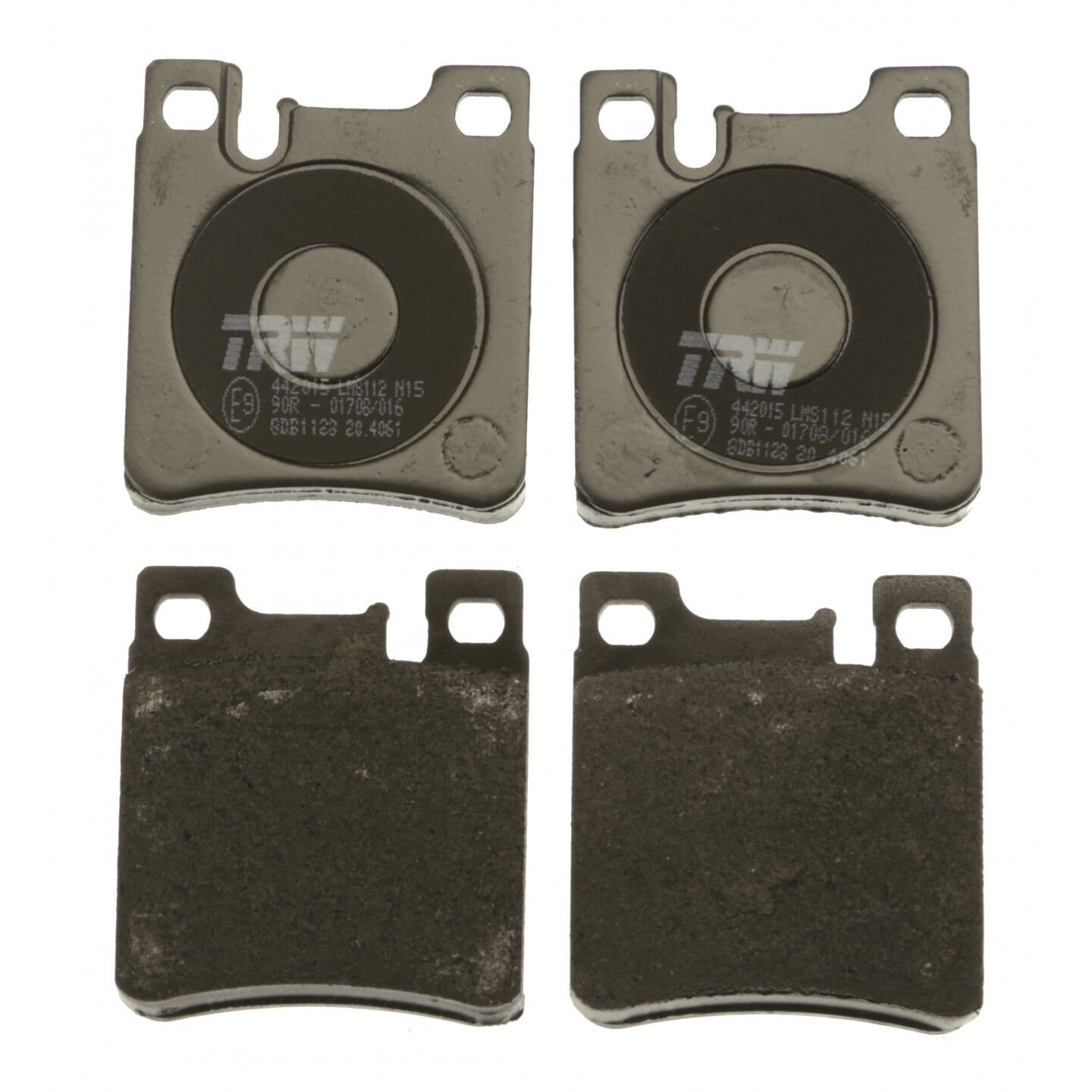 TRW-GDB1123 - Fren Balatası (Mercedes W124-W140-W203-W210 Arka Amg) A0044209220 A0044209320 A0034204820