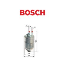 BOS-09864B2007 Yakıt Filtresi (Ford Focus-Connect 1.8Tdcı) 75Ps - 1150868