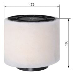 Hava Filtresi Audi A4-A5 2,7-3,0 (07>) / 8K0133843D-026400334