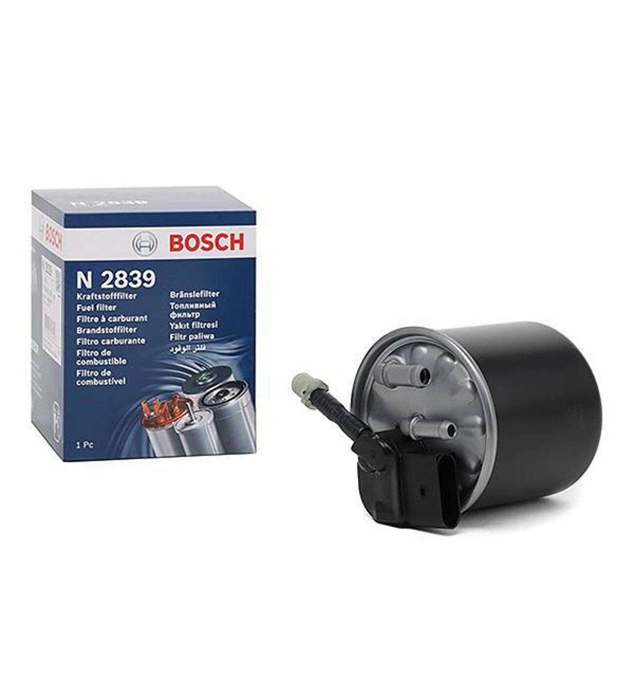 BOS-F026402839 Yakıt Filtresi Mercedes Om651 W212-221-222-166-204-205 A6510902852 - A6510901652