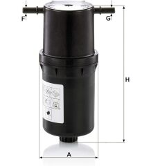 Yakıt Filtresi Crafter 2.0 11> / 2H0127401 - Wk9024