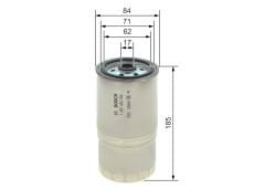 BOS-1457434184 Yakıt Filtresi (Vw Passat 1.9 Tdı Audi A4 1.9Tdı) Volvo (850-570-V70) (D5252T) - 028127435A