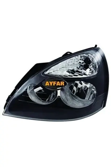 AYF-202261 Far Sol Motorlu Siyah Çerceveli 2003=/2005 Clio II Symbol - 7701054058