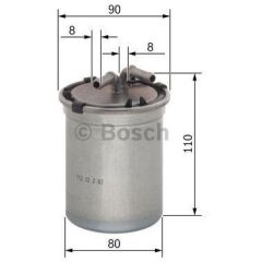 Yakıt Filtresi / Polo 9N(05-09) 1,4 - Polo 6R (2010>) 1,6 / 0450906500-6Q0127401F