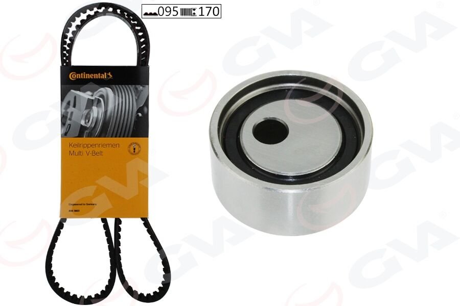 Gva 59T1411C Triger Seti 1.2 16V D4F Clio / Logan / Sandero / Modus 130C16776R-7701473001-7701476745