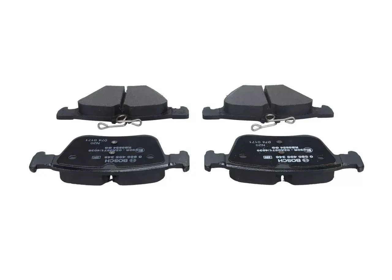 BOSCH-0986495346 - Arka Fren Balatası- (Vw Golf 13- Passat 14-Audi A3 12-Seat Leon 13-Skoda Superb 15-) 8V0698451A