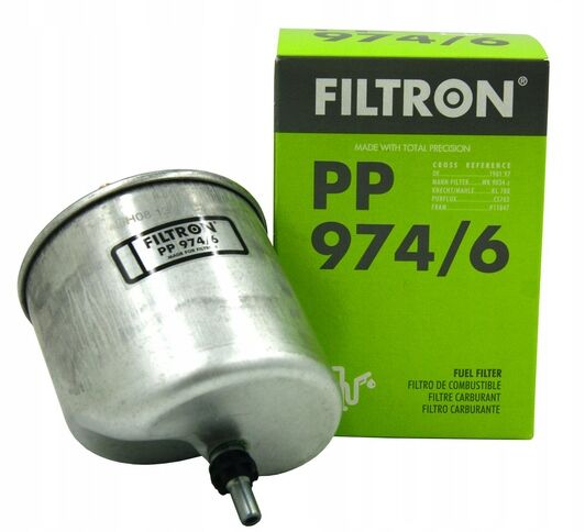 FILTRON-PP974/6 - Mazot (Yakıt) Filtresi (Peugeot 206-308-508-Partner 1.6Hdi 10/Citroen C3-C4-Berlingo 1.6Hdi 10-) 1906E6-190197-190446-9672320980