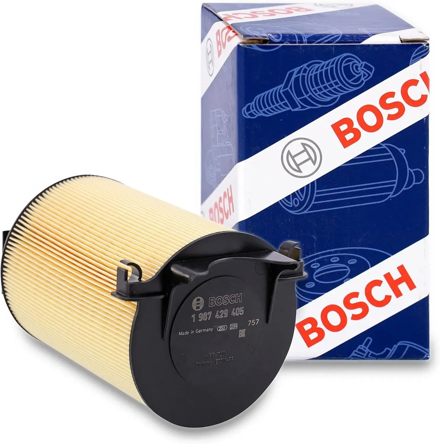 BOS-1987429405 Hava Filtresi (Vw Caddy 04-15 Golf 04-14 Passat 06-15 Audi A3 04-13 Seat Leon 06-13 Skoda Octavia 04-08) - 1F0129620