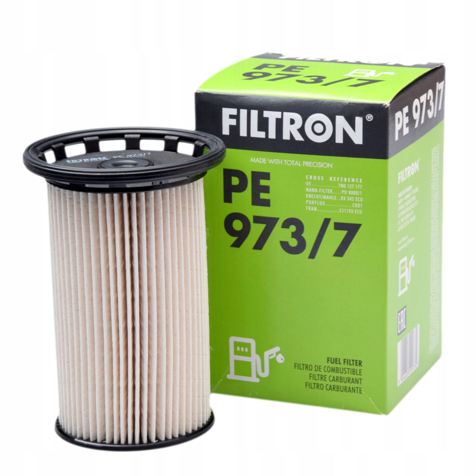 FILTRON-PE973/7 - Yakıt Filtresi (Audi Q3 2.0Tdi 11-/Vw Passat Cc 2.0 Tdi 08-11/Passat 1.6 Tdi 2.0Tdi 10-) 7N0127177