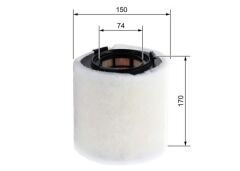 BOS-F026400391 Hava Filtresi (Vw Polo 10-Audi A1 11-14 Seat İbiza 09-15 Skoda Fabia 09-15) - 6R01296204