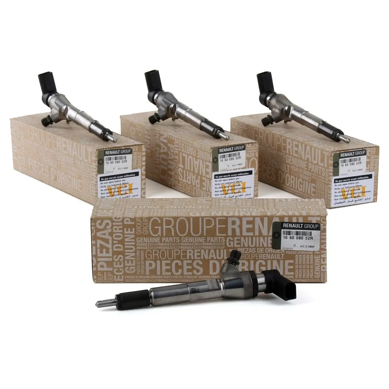 MAIS /166008052R / Enjektör 4Adet Fluence Megane 3 (III) 1.5 Dci K9K  110Hp Orjinal