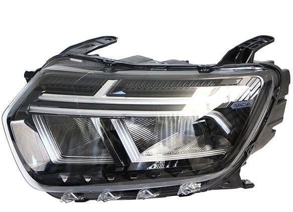 AYF-404549 Far Sol Led Motorlu Krom Çıtalı (Dacia Duster 21-24) - 260602515R