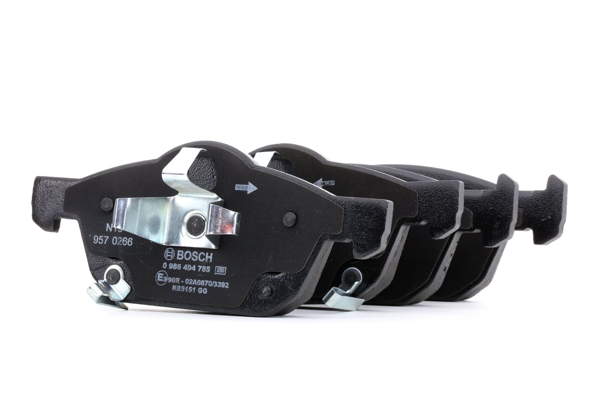 BOSCH-0986494785 - Fren Balatası Ön Honda Civic 1.5 1.6 Fc Fk Kasa 2017-/ Civic 1.8 Vtec 2012-/1.6 Idtec 2014 45022TV2E02 45022TV2E02