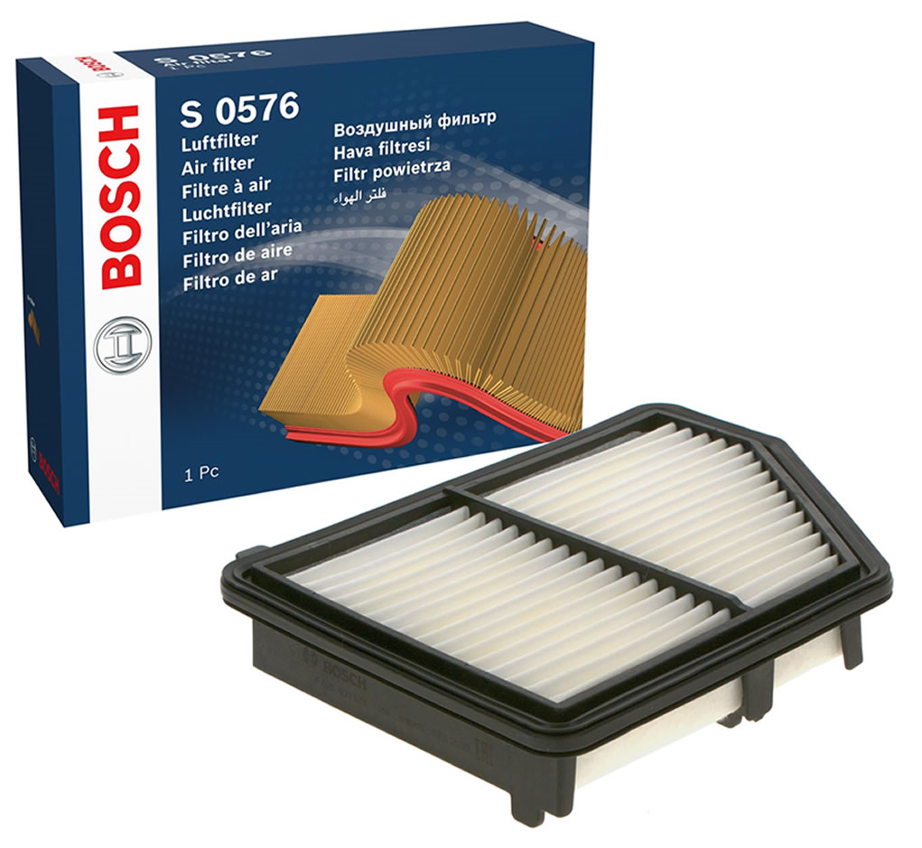 BOS-F026400576 Filtre Hava-(Honda Civic 1.6 2016//Civic 1.6 Lpg 2019/) - 172205BAA00