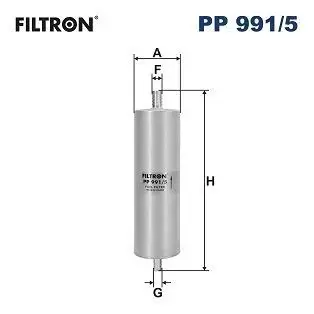 FILTRON-PP991/5 - Yakıt Filtresi Vag A6/A7 2.0/3.0Tdi 11- 460127401
