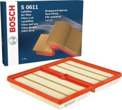 BOS-F026400611 Hava Filtresi (Vw Caddy 16- Golf 13-Polo 15-Audi A1 15 A3 17-20 Seat Leon 13-) - 04C129620A