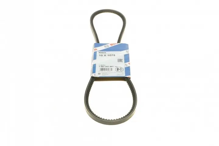 BOS-1987947641 V Kayışı 10X1075 (Hyundai Starex / Kia Bongo/Mitsubishi L200 2.5D 96-/2.5Td 2001-/ Volkswagen Transporter 3 (III) IV -/03)