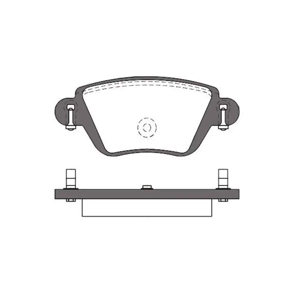 Mga 55570 Fren Balatası Ön  Kangoo 1.9 Dcı