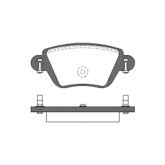 Mga 55570 Fren Balatası Ön  Kangoo 1.9 Dcı