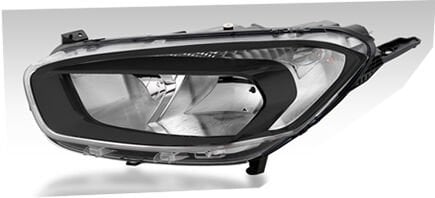 AYF-505923 Far Siyah Çerceveli Motorlu Sol (Ford Transit Courier 14-19) - ET7613W030CJ