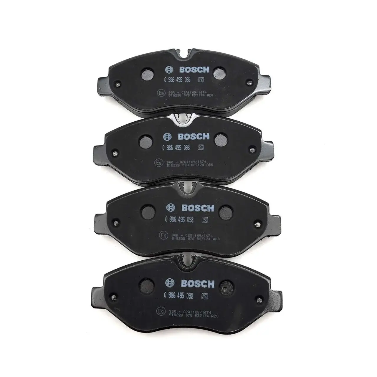 BOSCH-0986495098 - Ön Fren Balatası-Tek Teker- (Vw Crafter 06-16 Mercedes Sprinter 06-16/Sprinter 2017--W907/W447 Vito) 2E06981518 9064210400