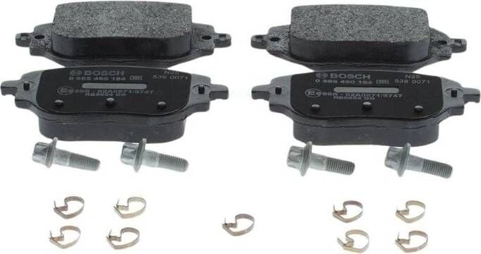 BOSCH-0986460184 - Fren Balatası Arka (Fiat Scudo 2022-Citroen Jumpy 2017-Peugeot Expert 2017- Toyota Proace City 2021-) 155253722