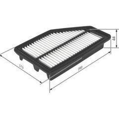 BOS-F026400295 Filtre Hava - (Honda Crv 07/12 Benzinli) - 17220-RZP-G00