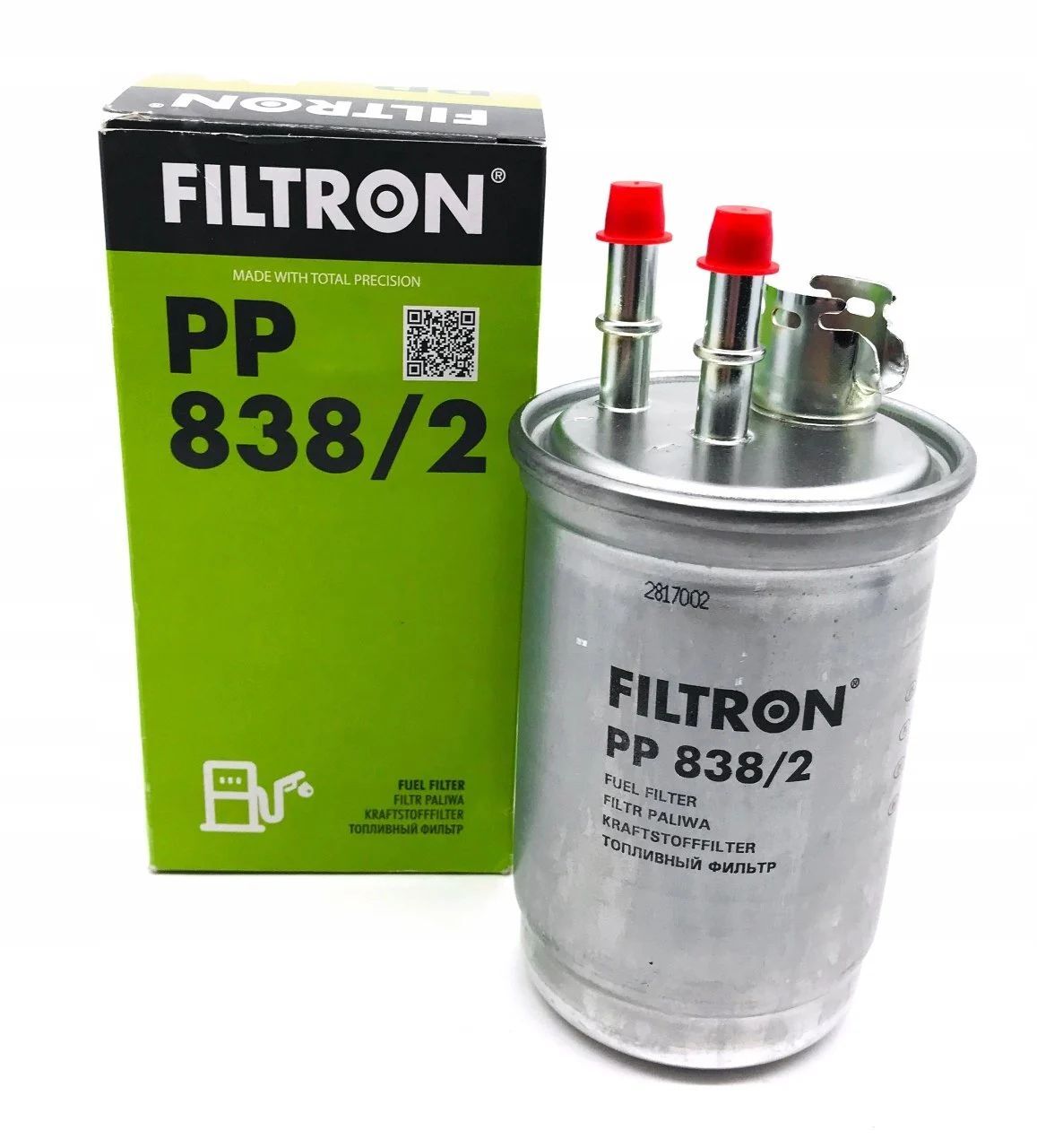 FILTRON-PP838/2 - Mazot (Yakıt) Filtresi (Ford Mazot (Yakıt) Filtresi (Müşürsüz) Connect 1.8D 75Ps 02/-) XS4Q9155CC-XS4Q9176AB-1079271