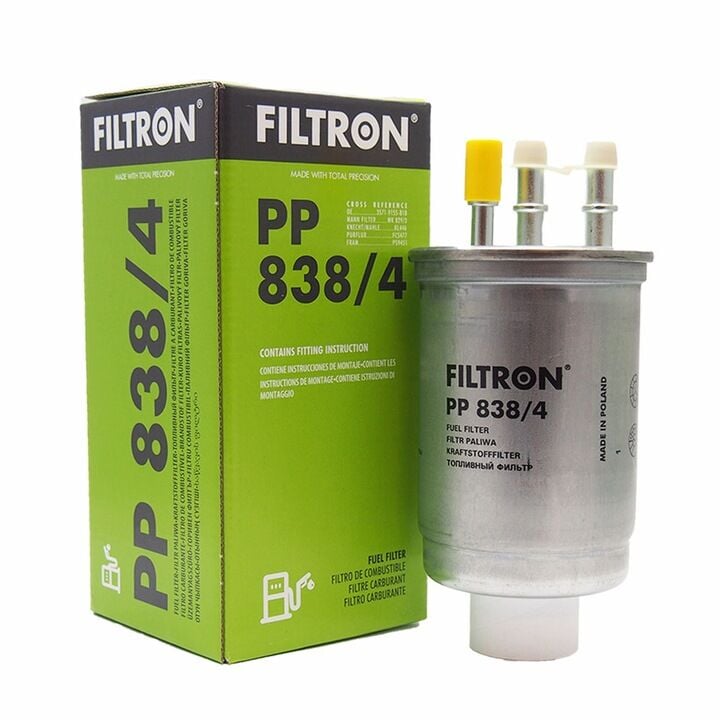 FILTRON-PP838/4 - Mazot (Yakıt) Filtresi (Ford Yakıt Filtresi (Müşürsüz) Connect 1.8D 90Ps 02/) 35719155B1B 2T149155BD