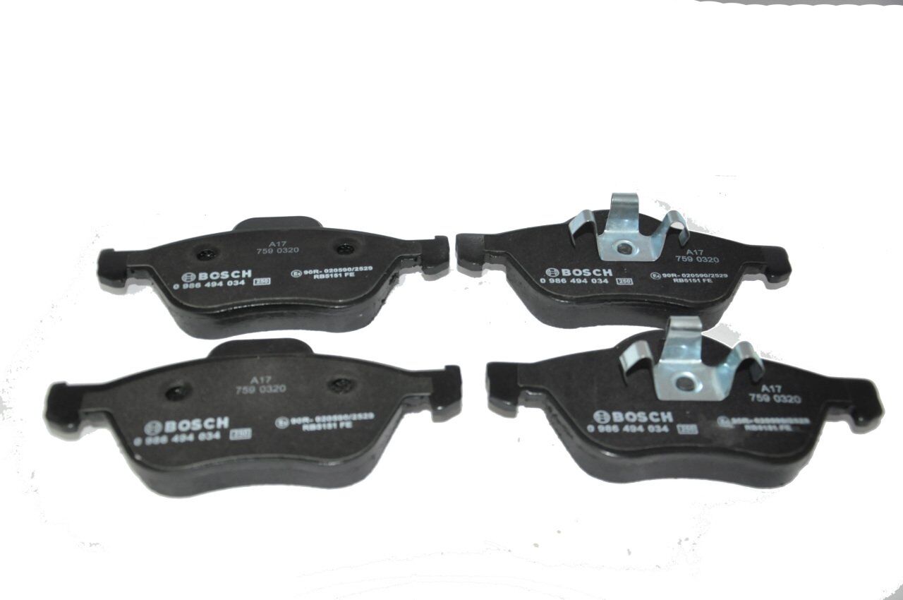 BOSCH-0986494034 - Fren Balatası Ön Laguna II Megane II Y.M. ScenicII 410601237R 7701208183