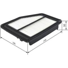 BOS-F026400412 Filtre Hava-(Honda Civic 12-/1.6-1.8 V-Tec) 17220R1Aa01 - 17220-R1A-A01