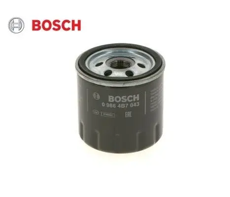 BOS-0986487043 Bosch Yağ Filtresi Captur Clio IV Duster Dokker Kadjar Lodgy Sandero II Symbol II Megane IV 1.5 K9K Mercedes