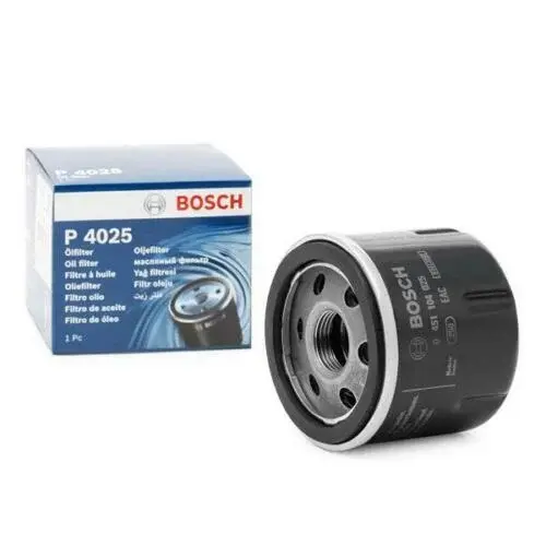 BOS-0451104025 Bosch Yağ Filtresi Clio II/3 (III)/Twingo/Kangoo / Modus 1.2 16V)
