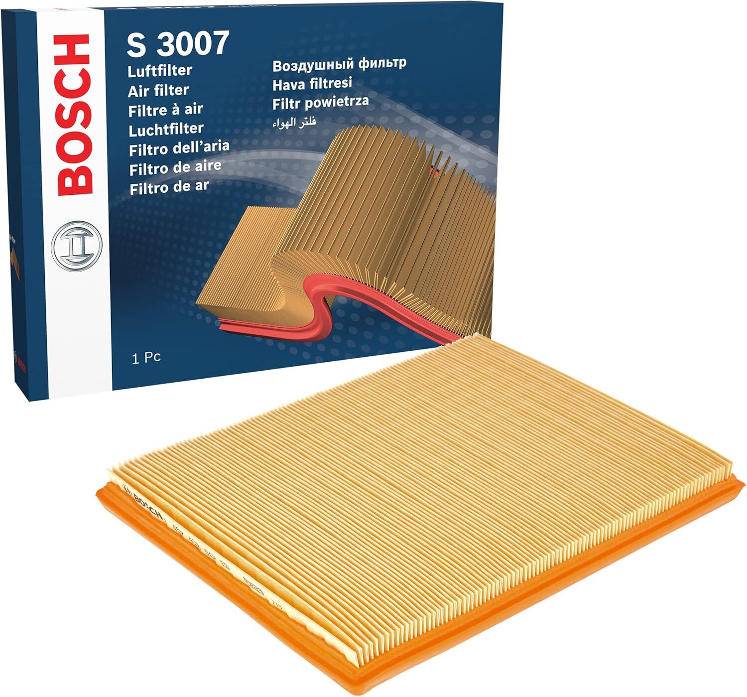 BOS-1457433007 Hava Filtresi (Opel Astra F 1.4 C14Nz Astra F 2.0 C20Ne - 835605