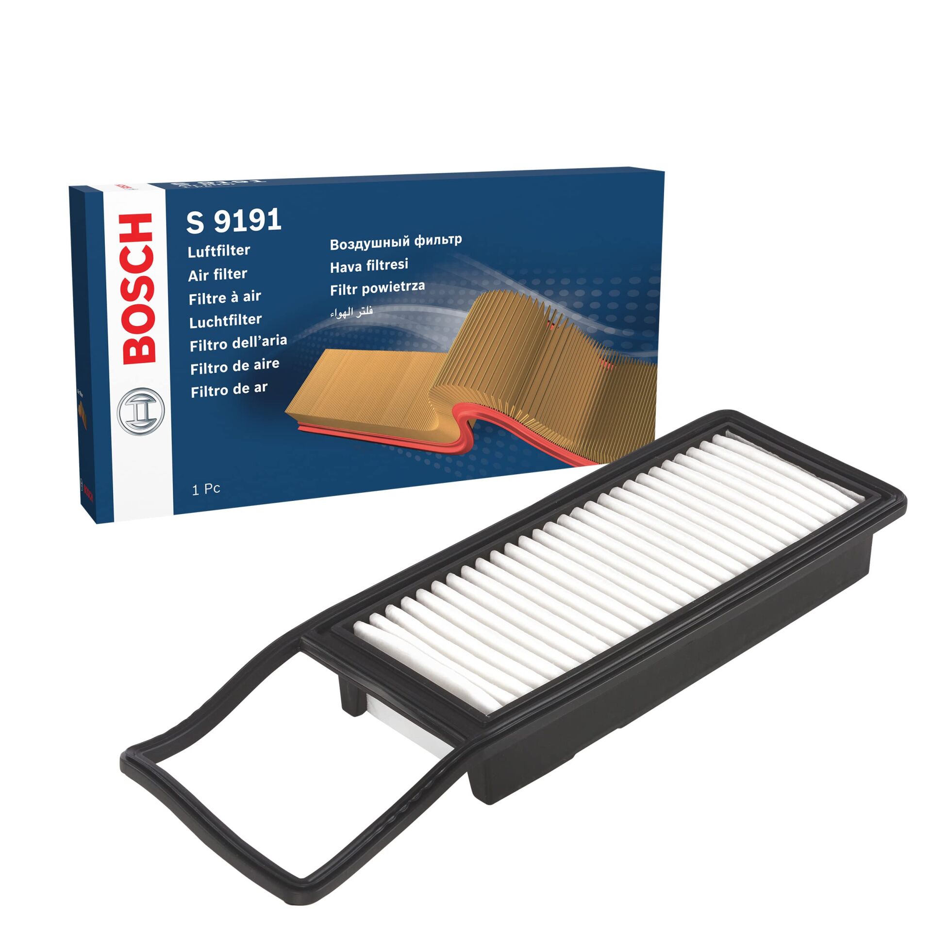 BOS-1987429191 Hava Filtresi Honda Jazz 1.2 1.3.02-08 17220Pwc000 - 1987429191