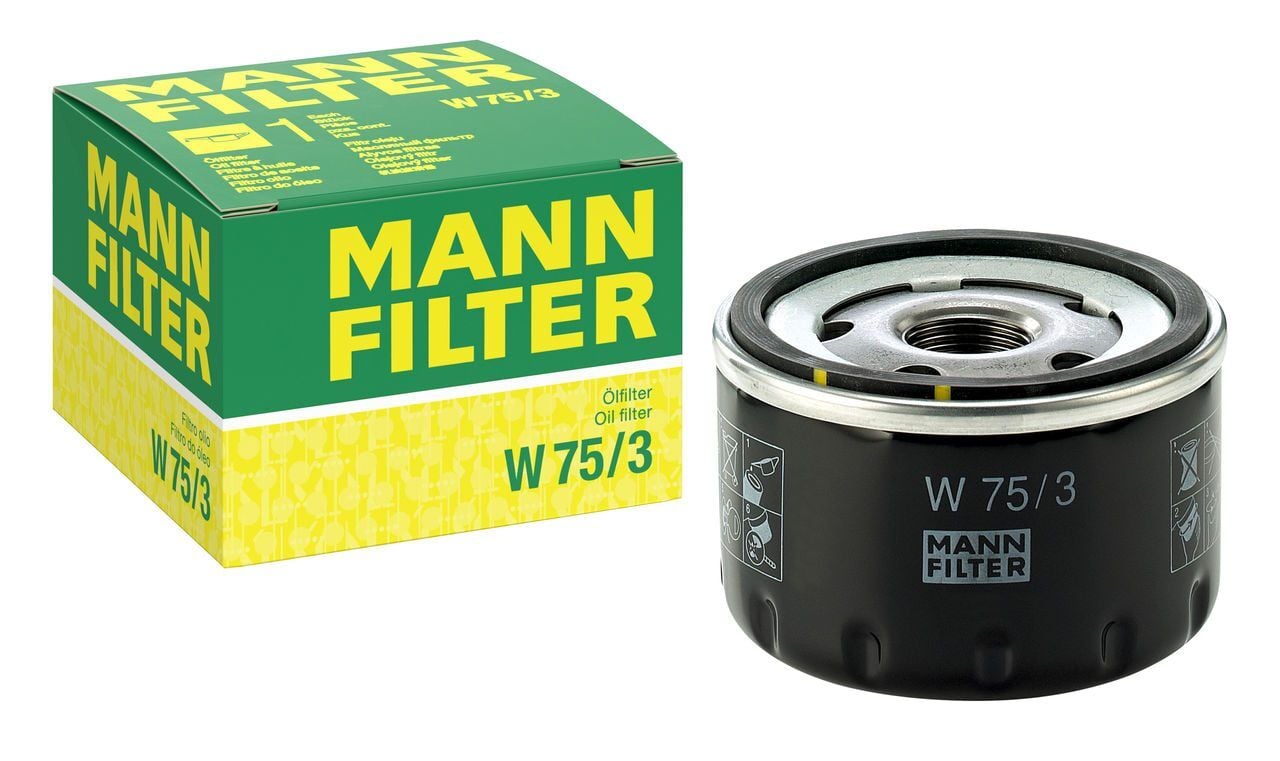 MAN-W75/3 Mann Yağ Filtresi Küçük Renault Clio /Kangoo /Megane I-II/Laguna/R19