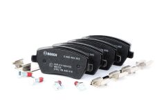 BOSCH-0986494592 - Fren Balatası Ön Clio 3 (III) Duster Dokker Lodgy Logan Modus Megane IV 1.6 16V H4M // Nissan Micra 03-10/Note 07/11 410608481R