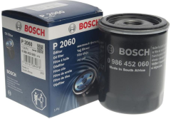 BOS-0986452060 Bosch Yağ Filtresi - (Hyundai Atos/110/120/Pıcanto / Kia Ceed 2015-18/Fiat Albea / Nissan Micra-K11 92/02/Micra-K12 03/10/Note 07