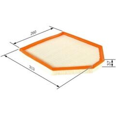 BOS-F026400447 Hava Filtresi (Bmw N20/F25-F26) - 13717601868