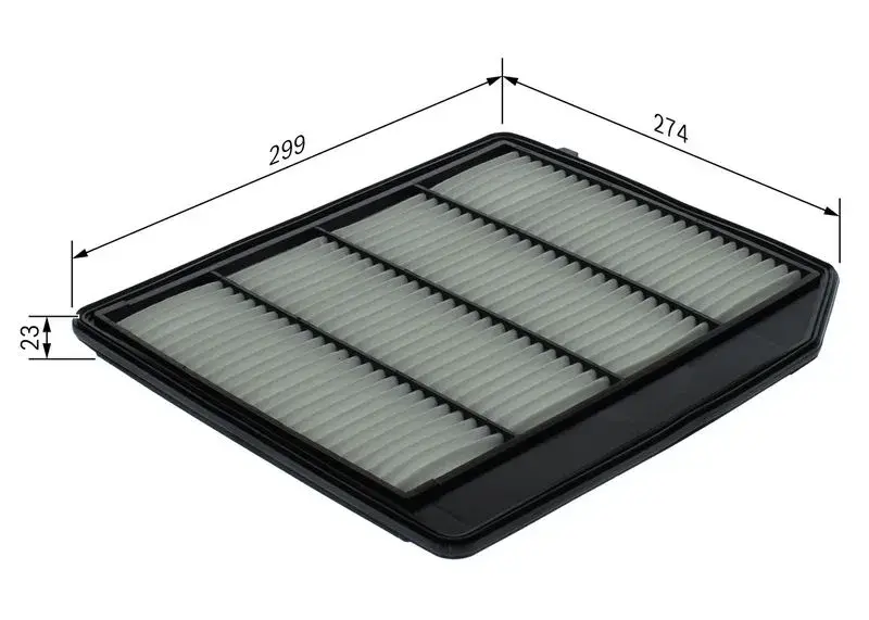 BOS-F026400710 Hava Filtresi Suzuki Sx4 1.4T Vitara 1.4T 2015- 1378068M0Oo - 13780-68M00